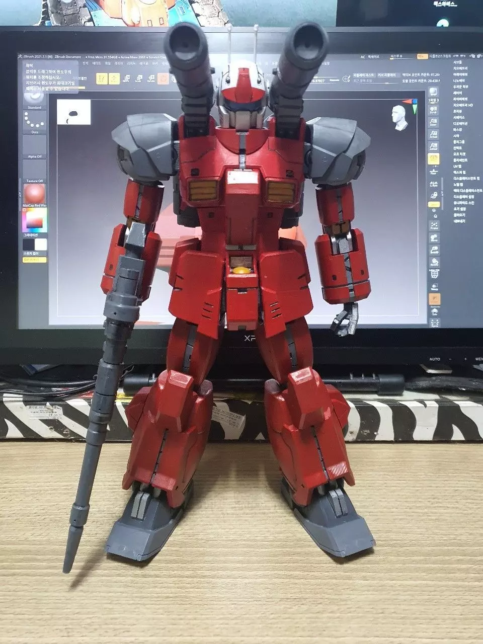 Guncannon RX-77-2 3D print model