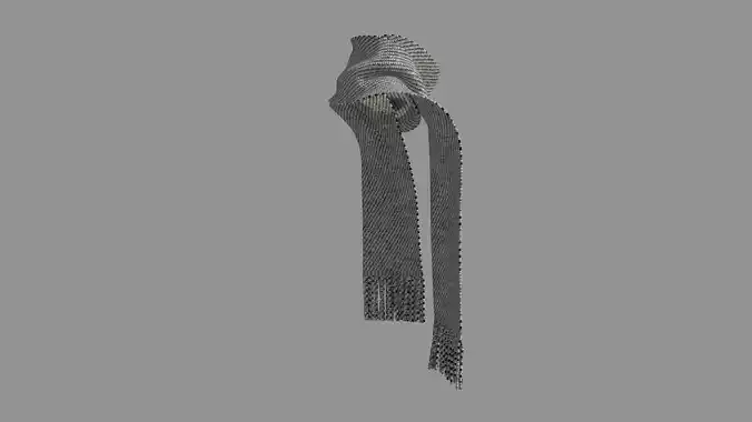 Scarf - High Neck Collar 
