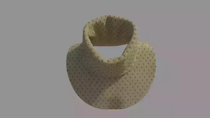 Scarf - High Neck Collar 