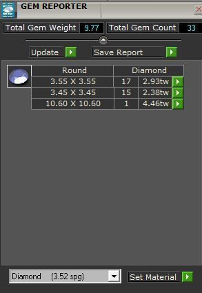 Diamond ring with band 3037 3D print model 3D print model_8