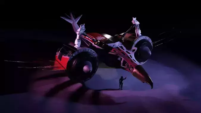 Game Ready Starship LEM