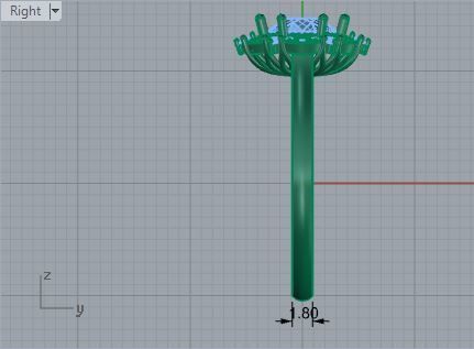 Round shape illusion setting ring 3038 3D print model 3D print model_6