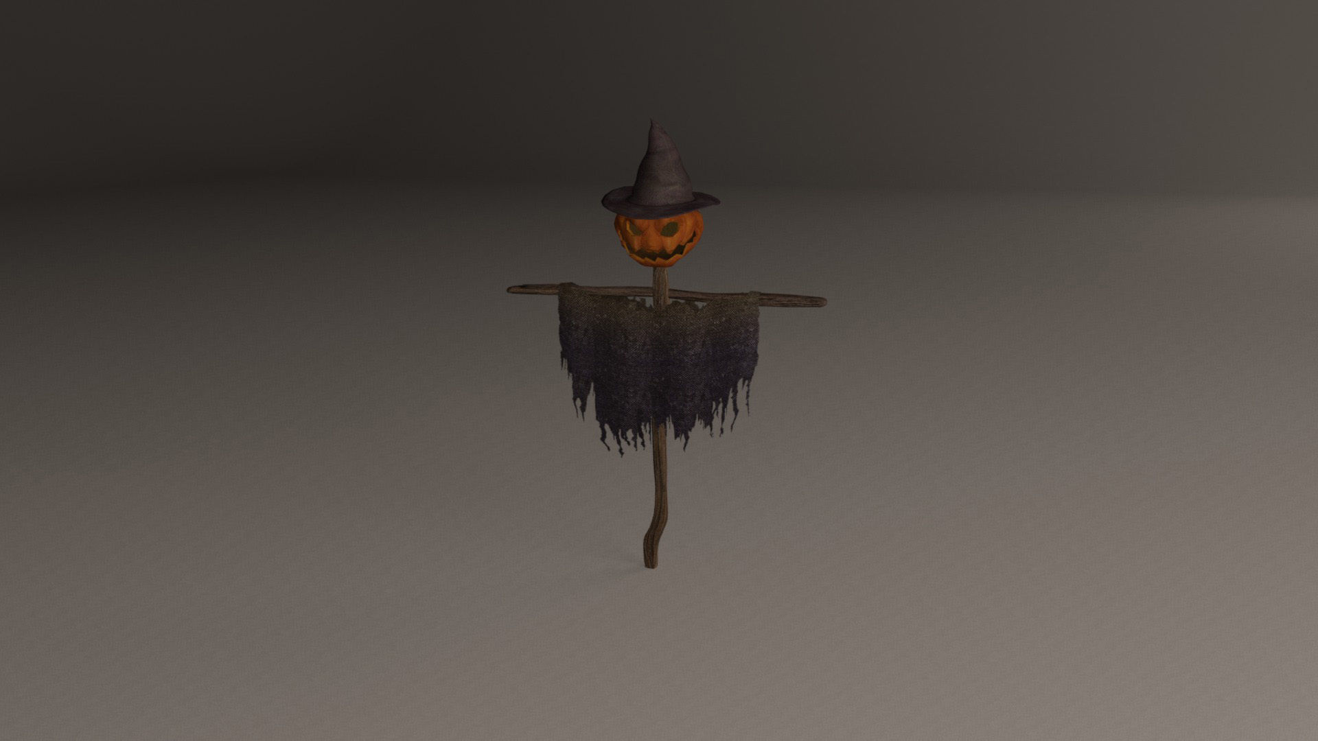Halloween pack - 28 unique models Low-poly 3D model_4