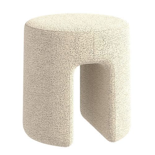 Fredericia Space Copenhagen Sequoia Pouf  3D model