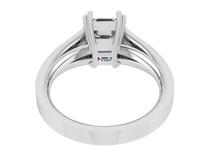 Nice diamond ring 3041 3D print model  3D print model_3