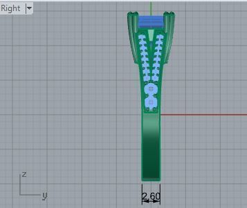 Nice diamond ring 3041 3D print model  3D print model_6