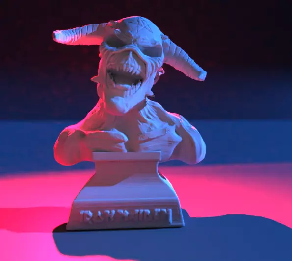 ION MAIDEN stl file 3D print model_0