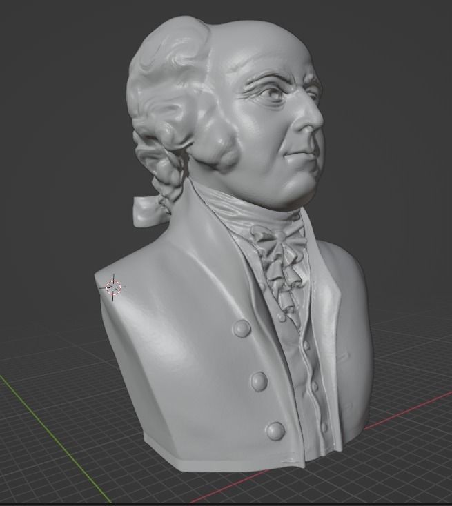 John Adams 3D model 3D printable | CGTrader