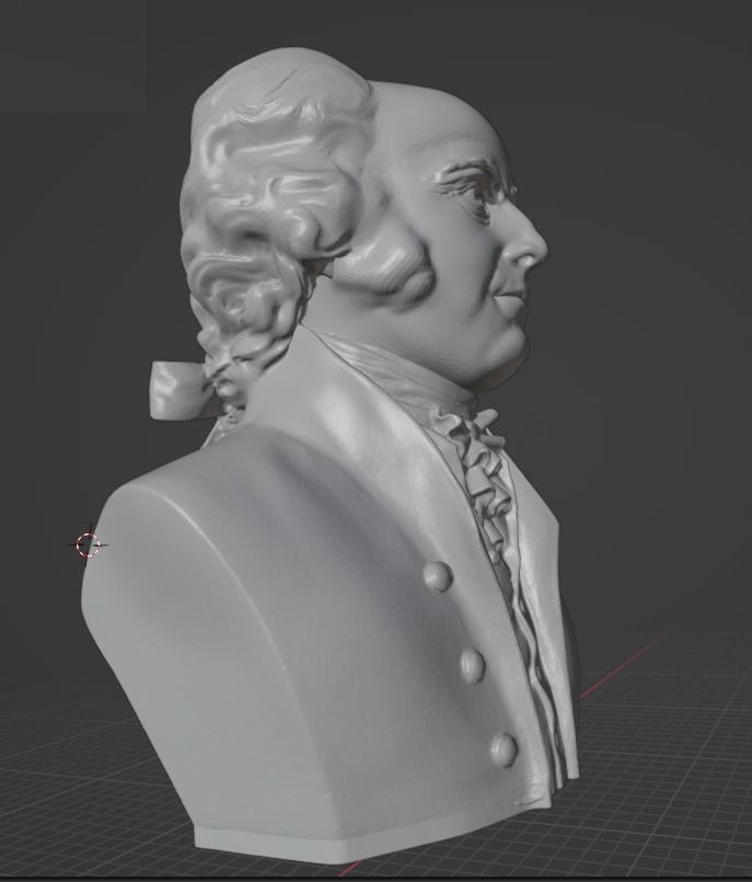 John Adams 3D model 3D printable | CGTrader