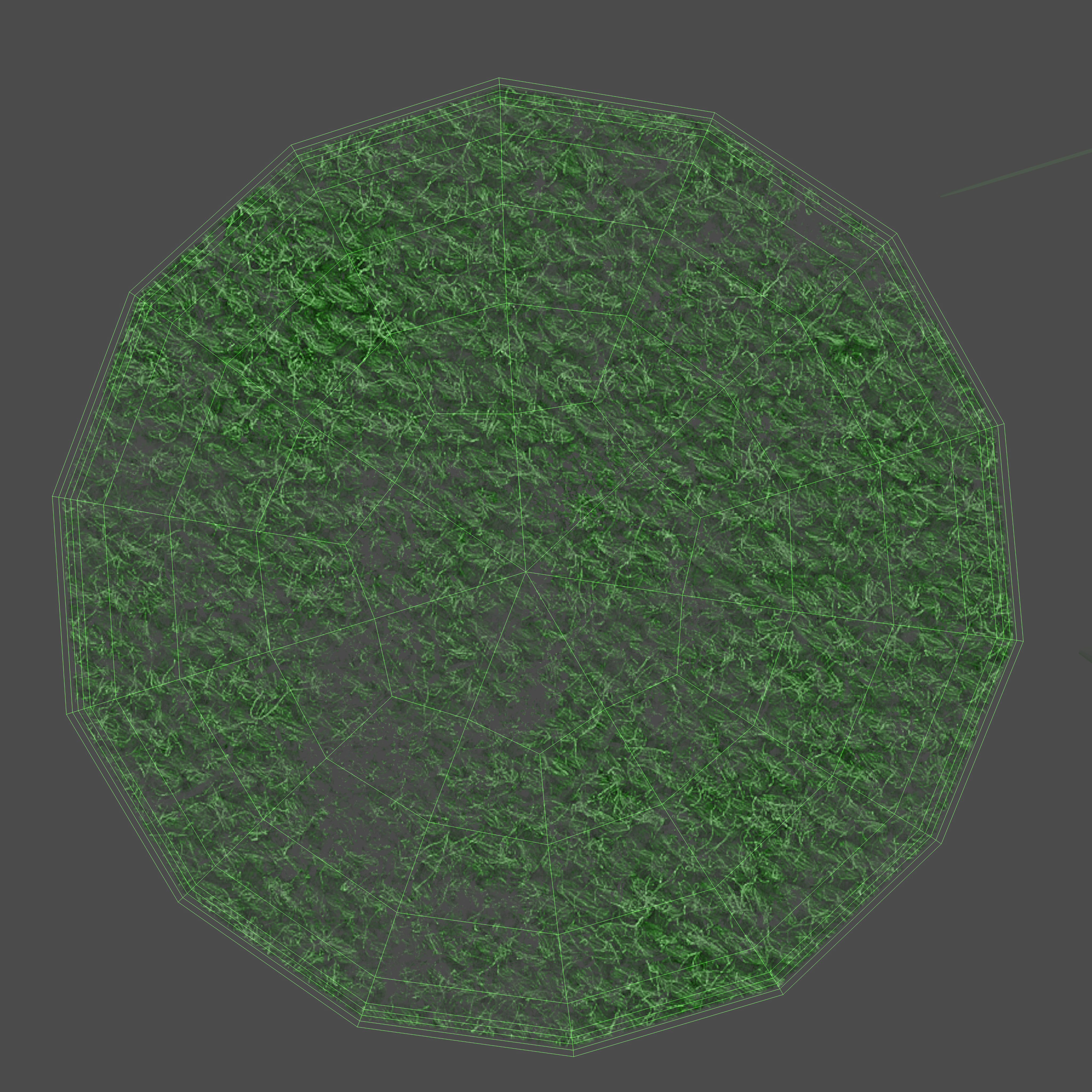 Chess Knight Low-poly 3D model_16