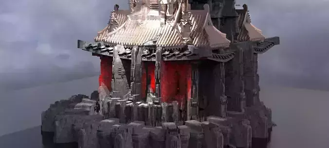 Sci-Fi dark Cyberpunk Shogun Kit bash