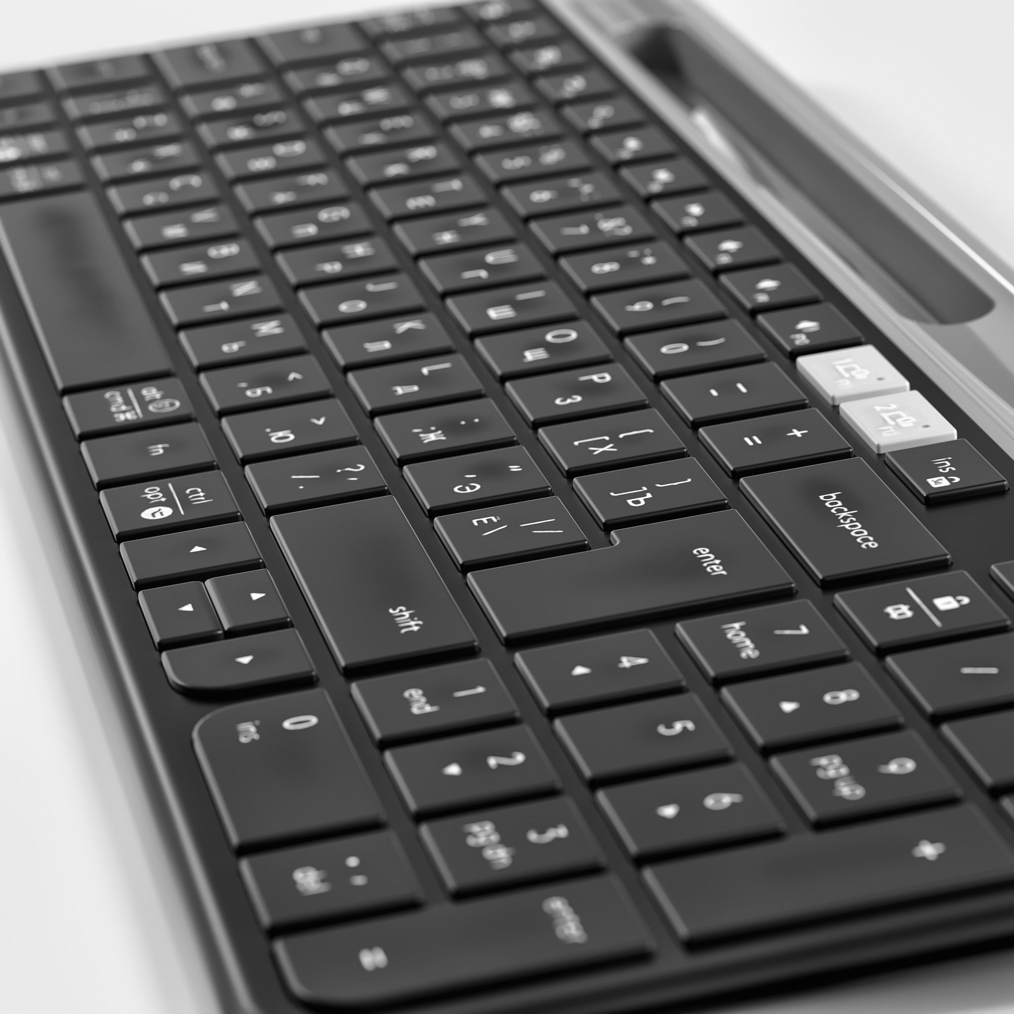 LOGITECH K580 Slim 3D model_2