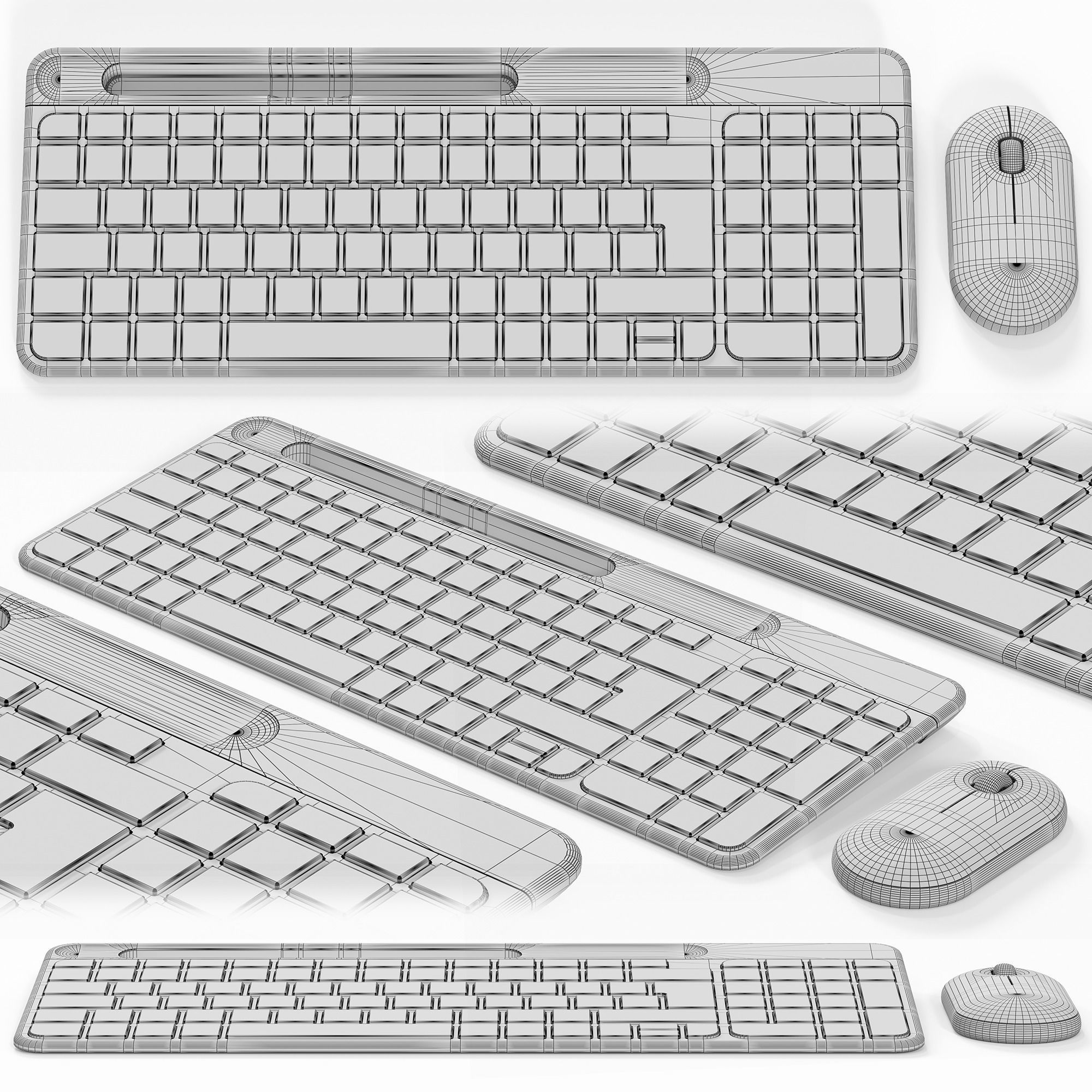 LOGITECH K580 Slim 3D model_4