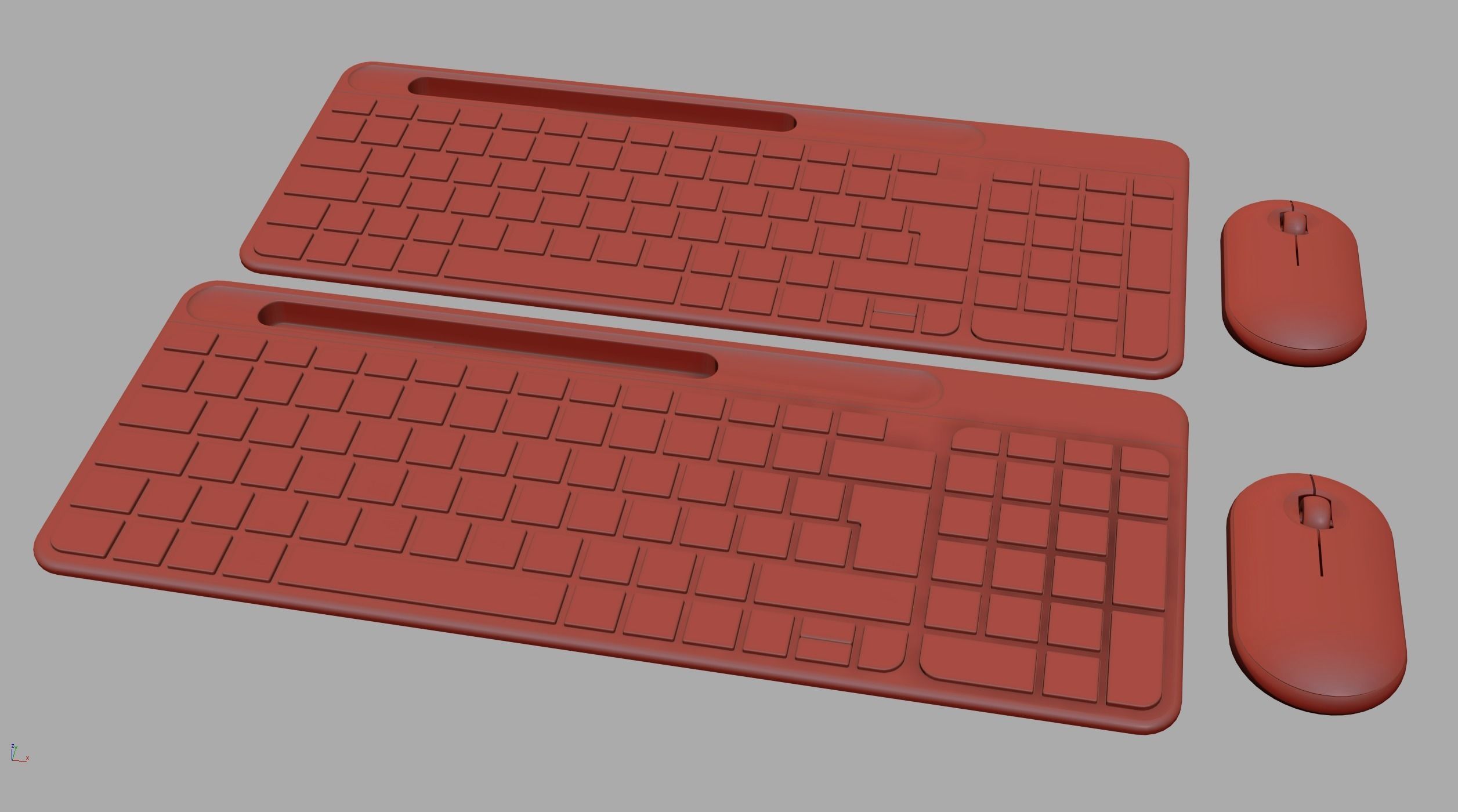 LOGITECH K580 Slim 3D model_9