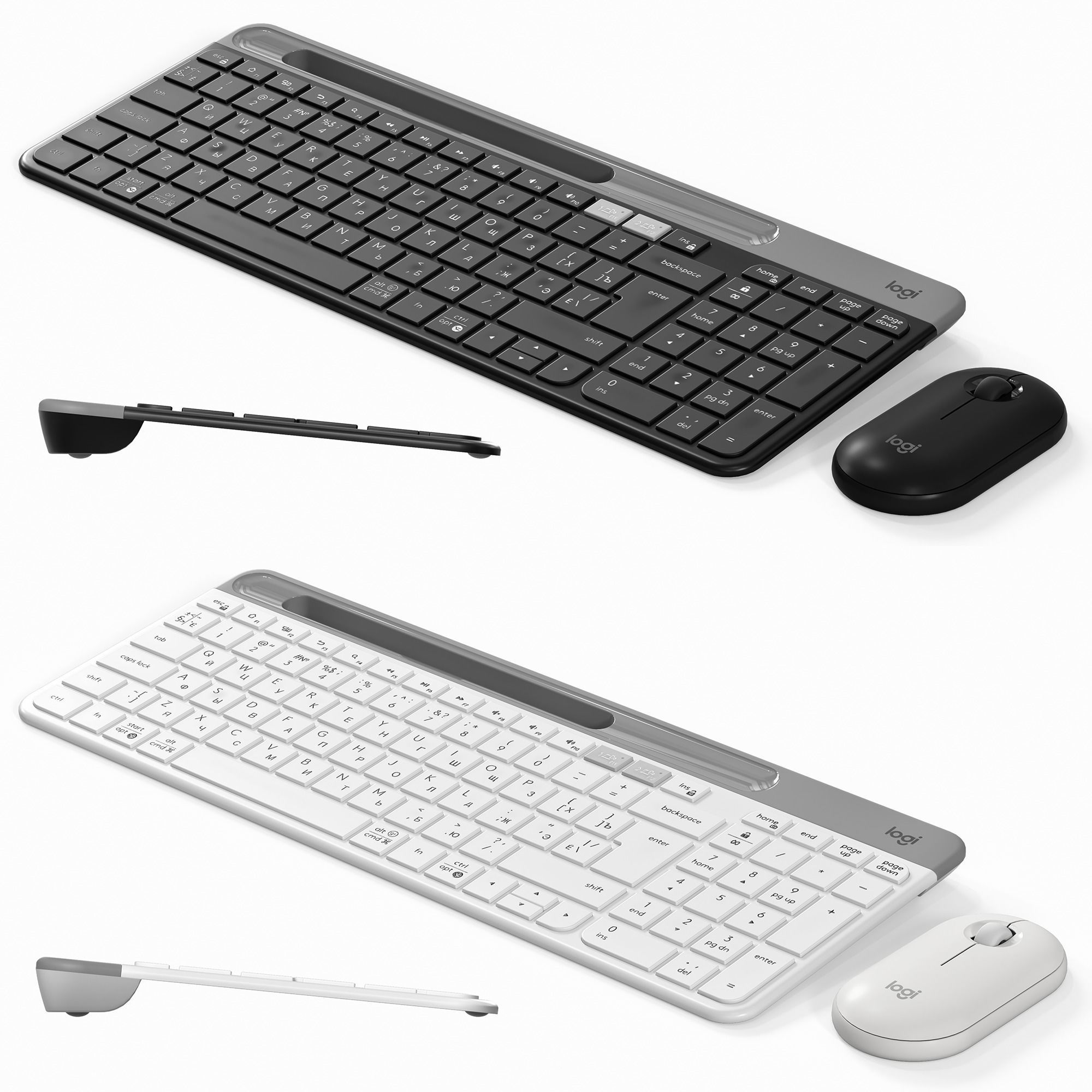 LOGITECH K580 Slim 3D model_1
