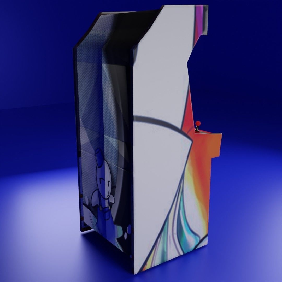 Maquina Recreativa Snow Bros Free 3D model_2