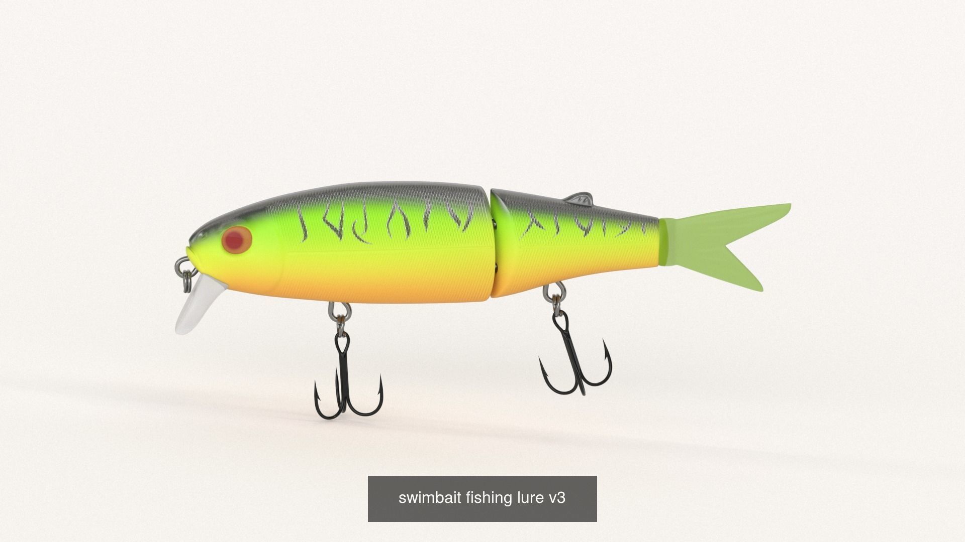 Hard fishing lures  3D Model Collection_11