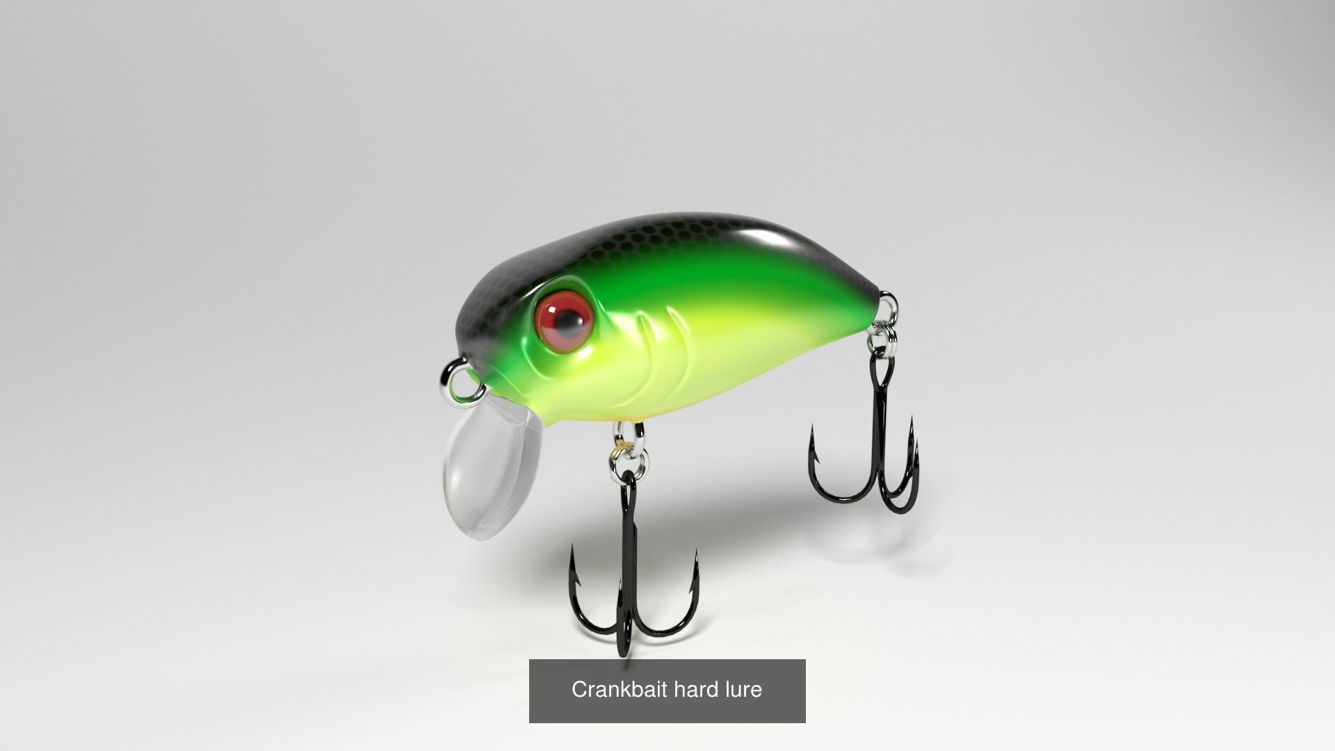 Hard fishing lures  3D Model Collection_2