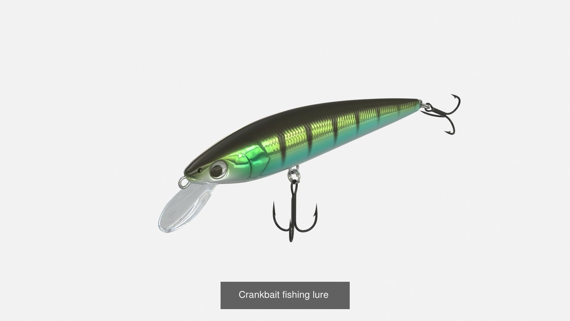 Hard fishing lures  3D Model Collection_8