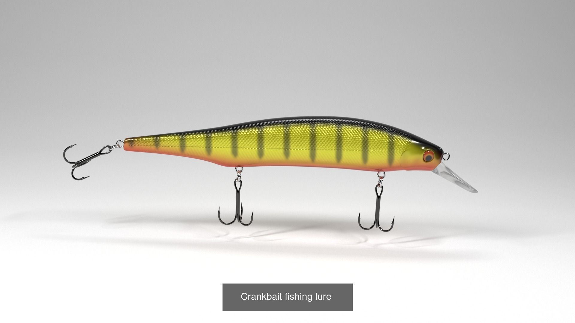 Hard fishing lures  3D Model Collection_9