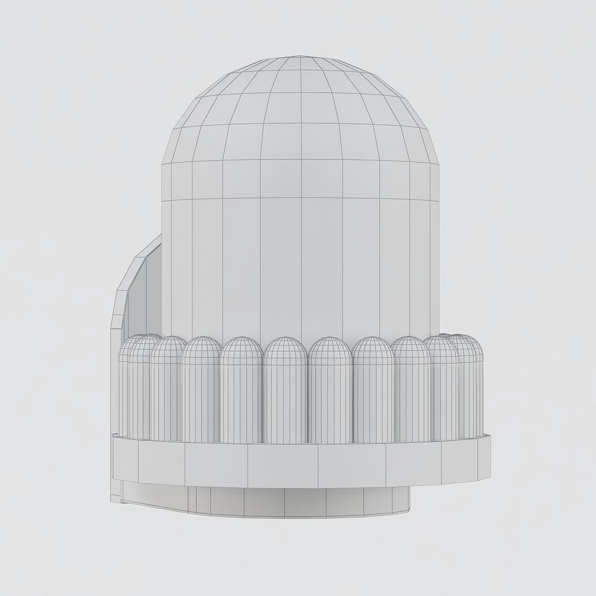 CAPSE WALL 3D model_4