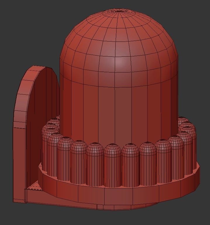 CAPSE WALL 3D model_1