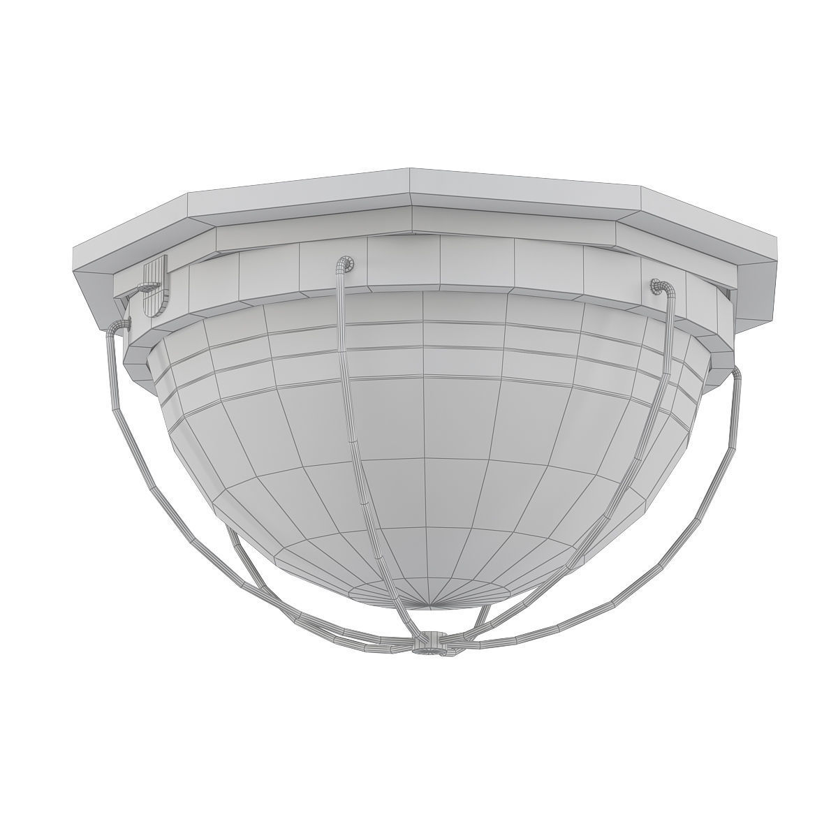 MALPLAQUET FLUSHMOUNT 3D model_4