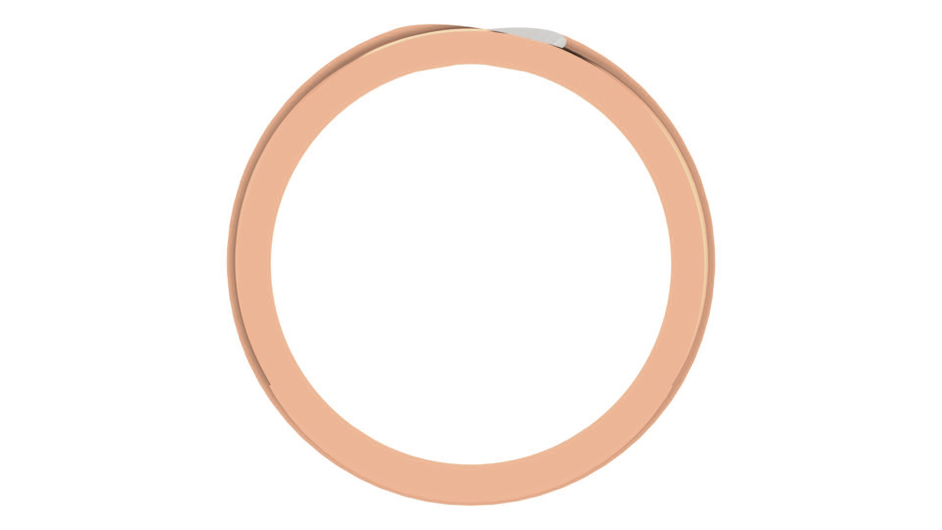 Diamond Couple Band Ring 3dm stl render detail 3D print model_3