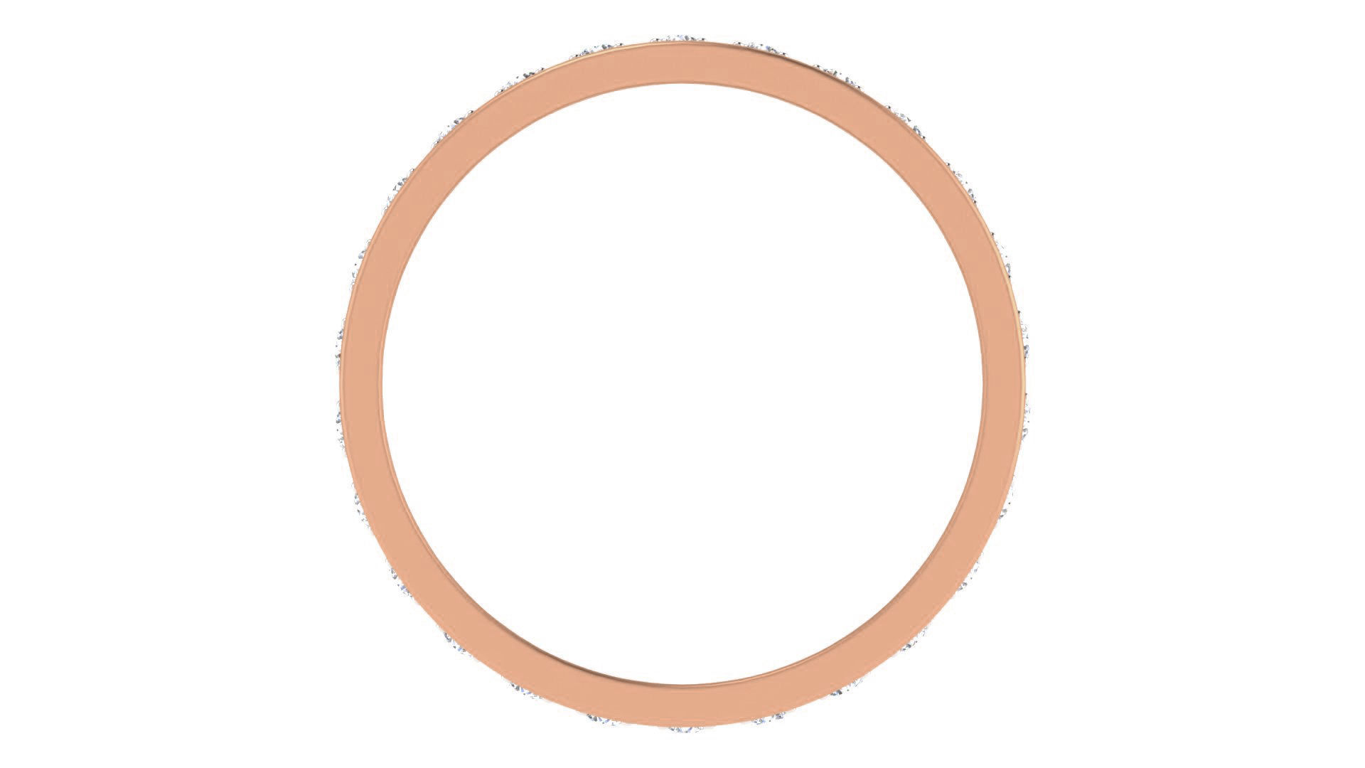 Diamond Couple Band Ring 3dm stl render detail  3D print model_3