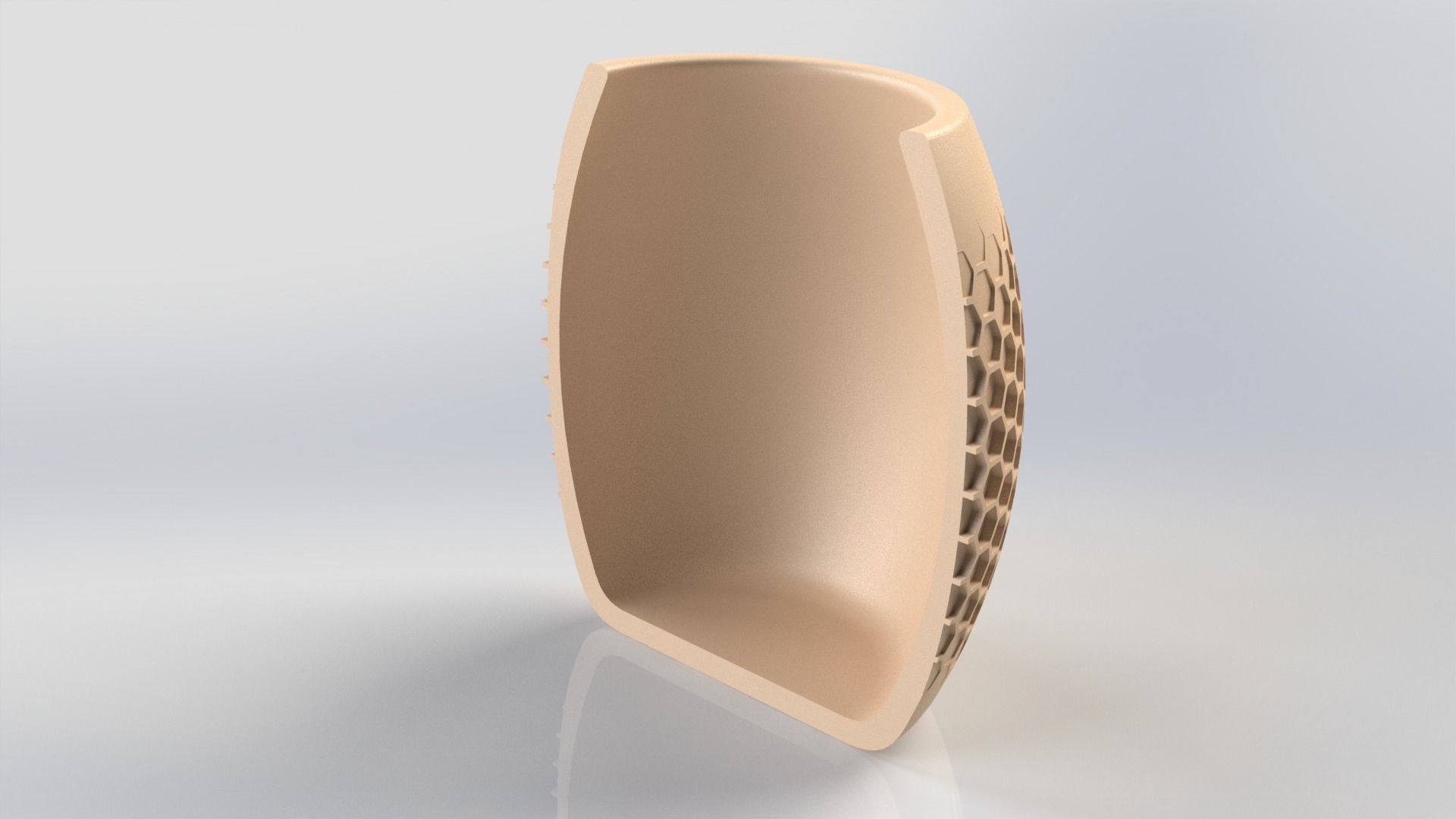 Vase collection bottle with wave pattern 3D print model_23