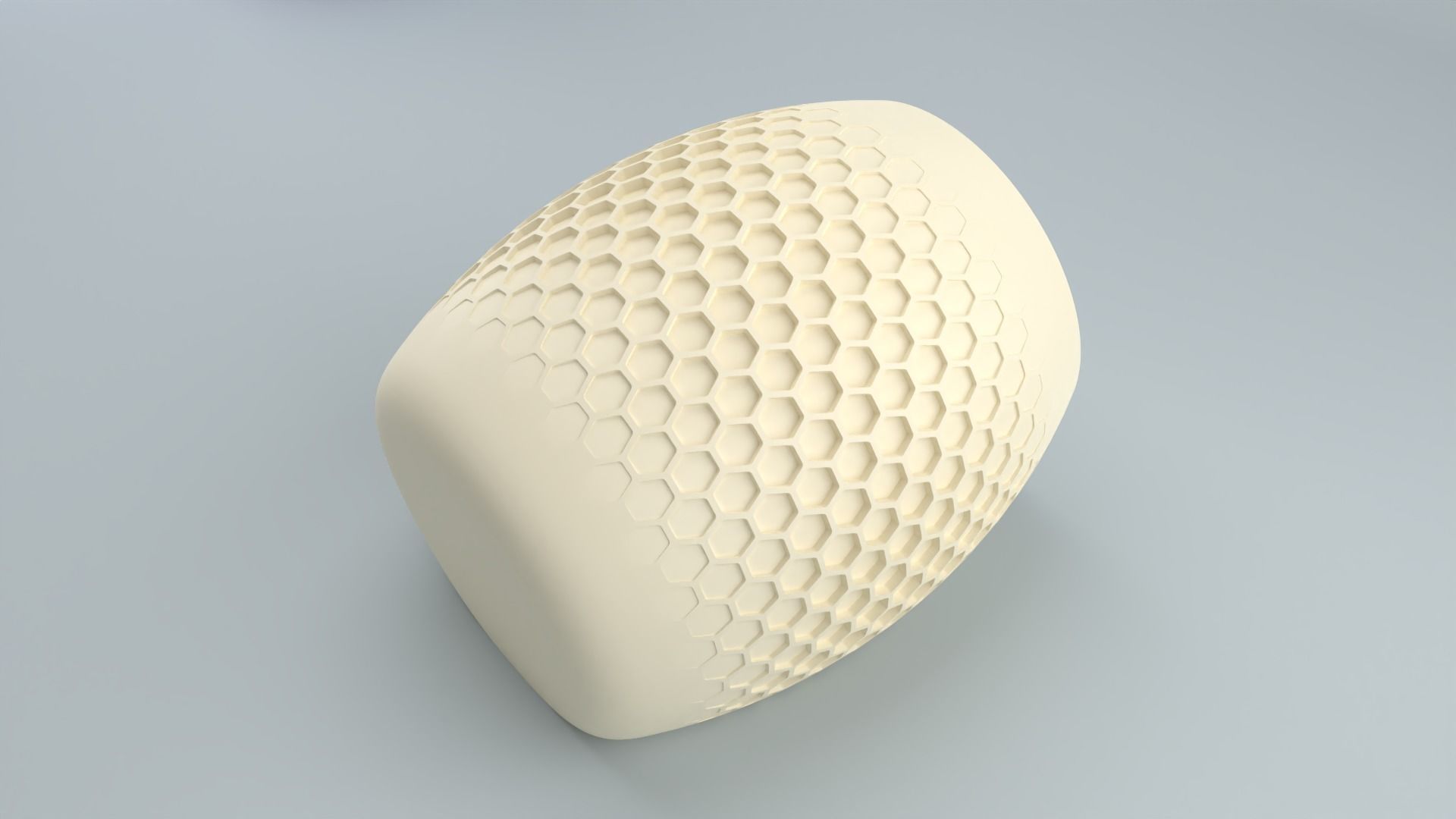 Vase collection bottle with wave pattern 3D print model_25
