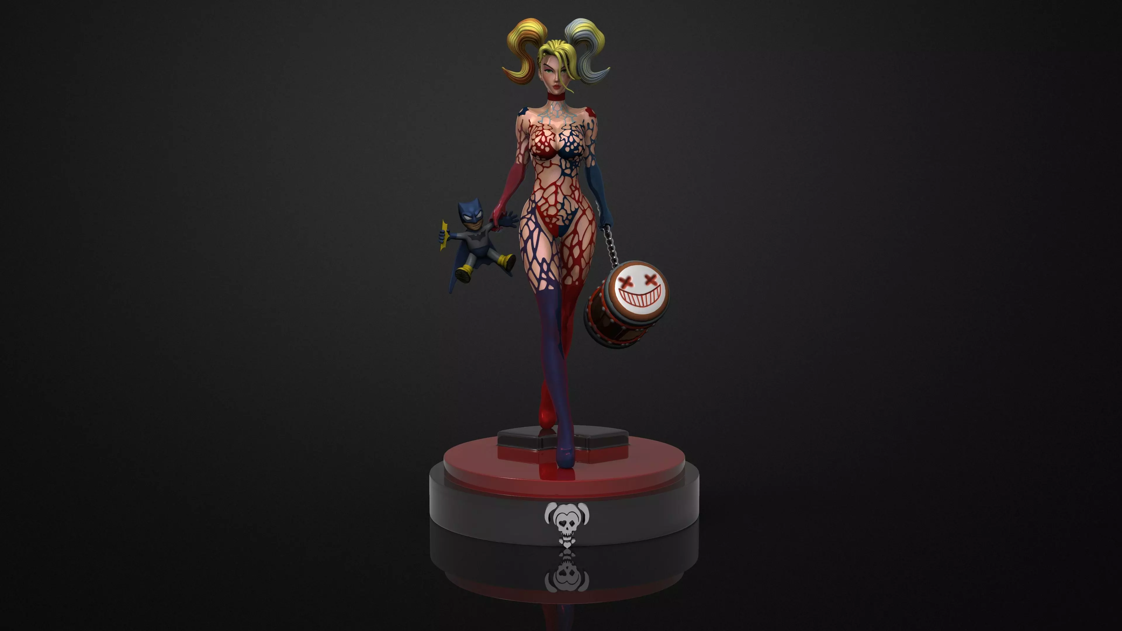 harle venom 3D print model_0