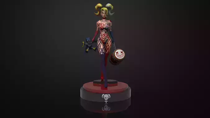 harle venom 3D print model