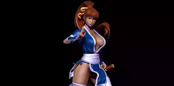 kasumi dead or live 3D print model