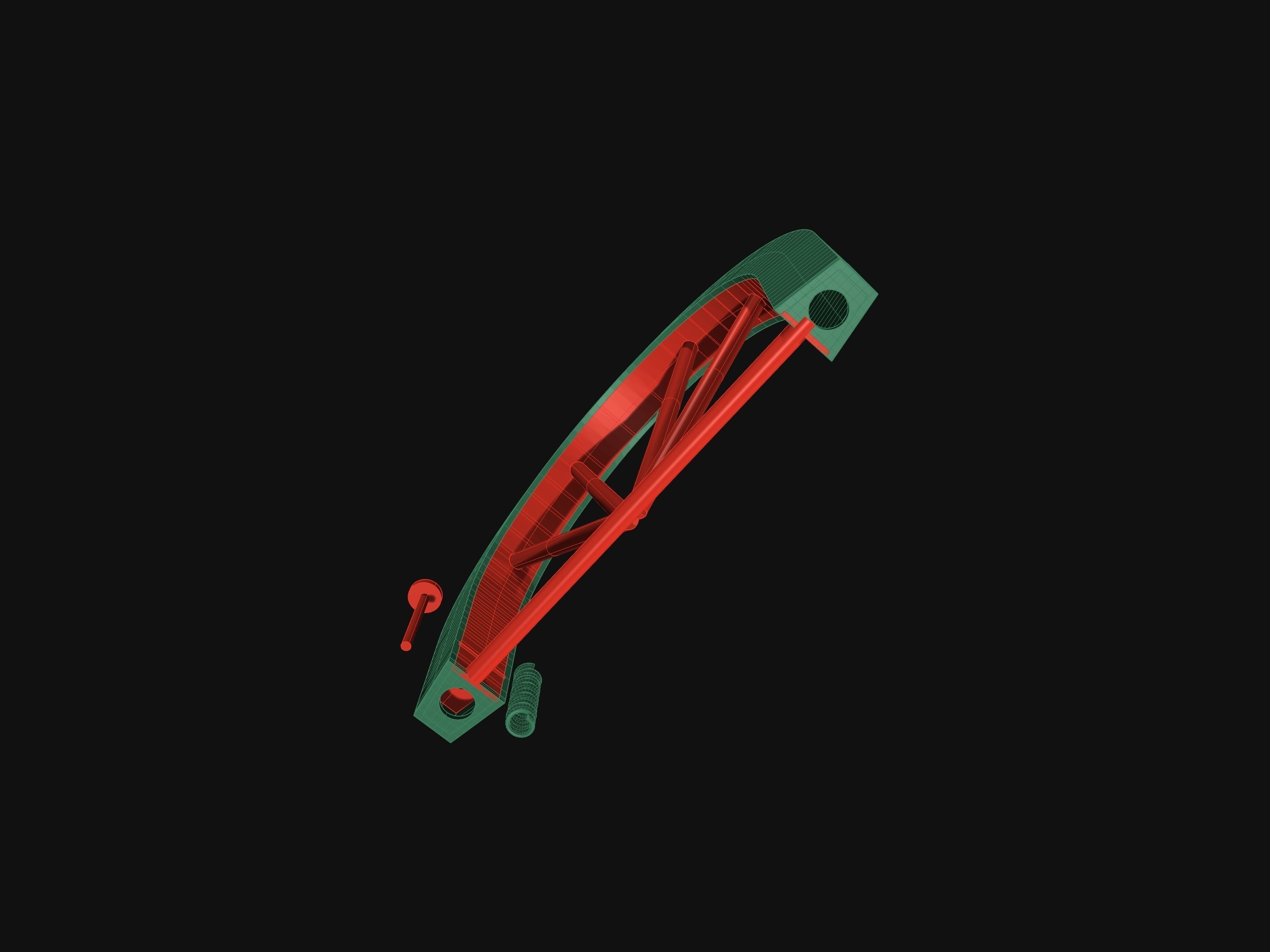 BRACELETS TIFFANY LOCK 3D print model_11