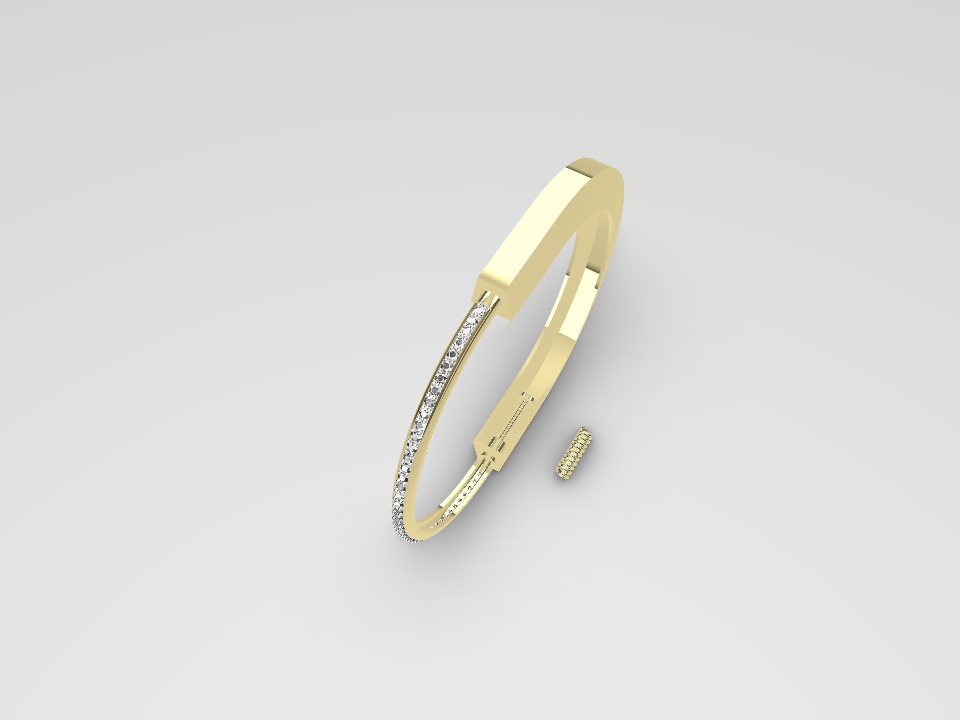 BRACELETS TIFFANY LOCK 3D print model_6