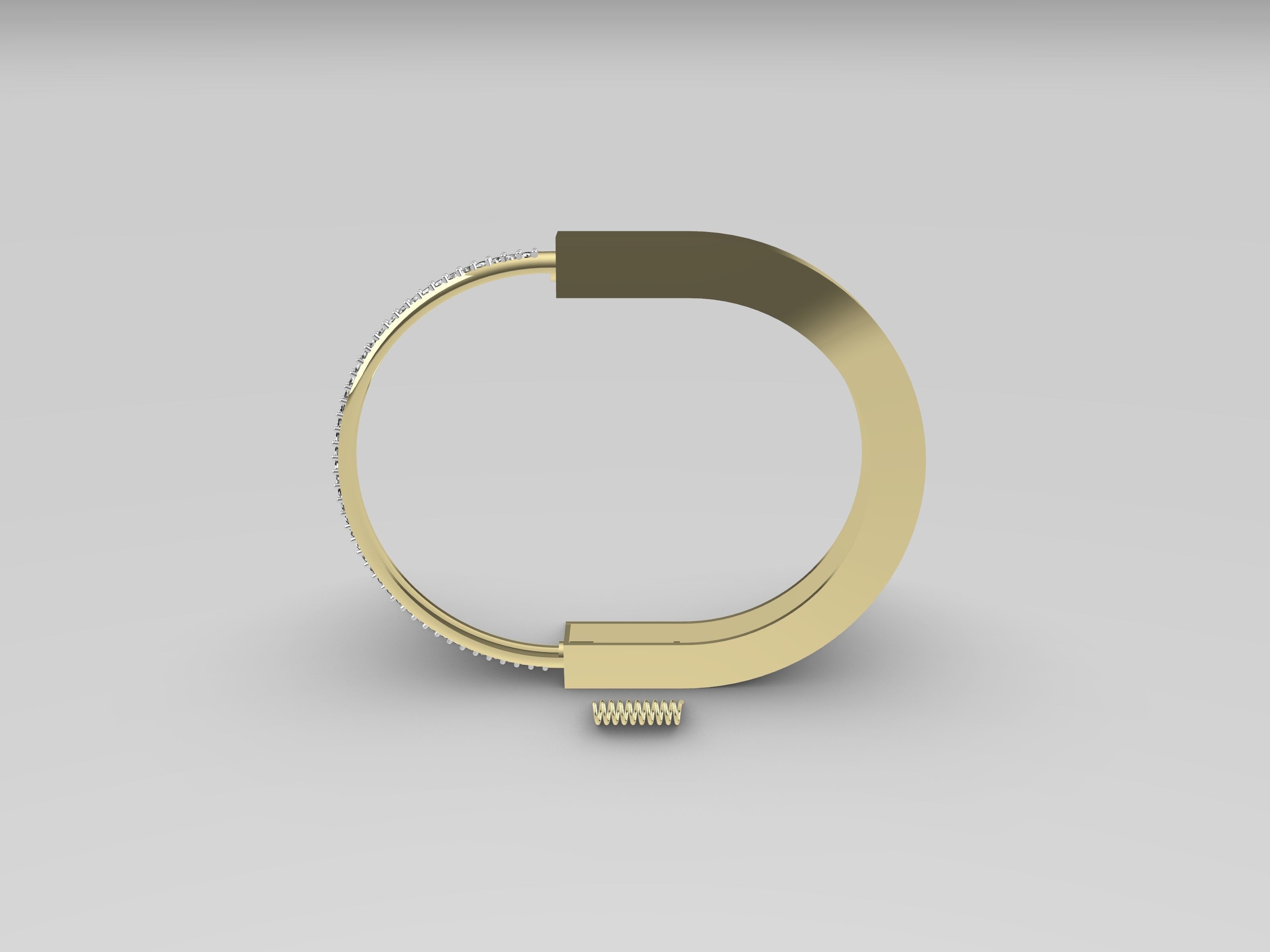 BRACELETS TIFFANY LOCK 3D print model_7