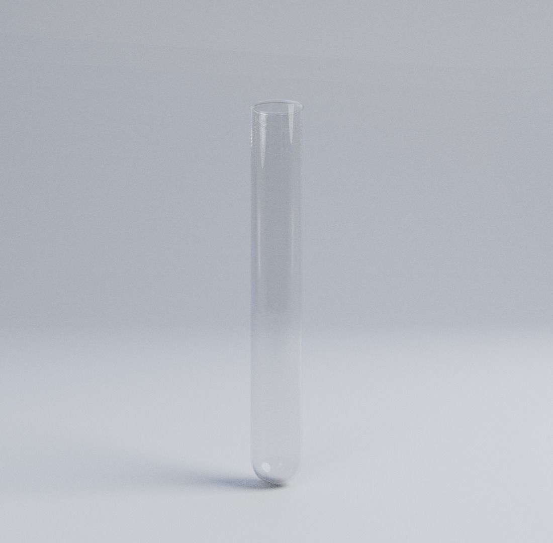 Test tube 3D model_2