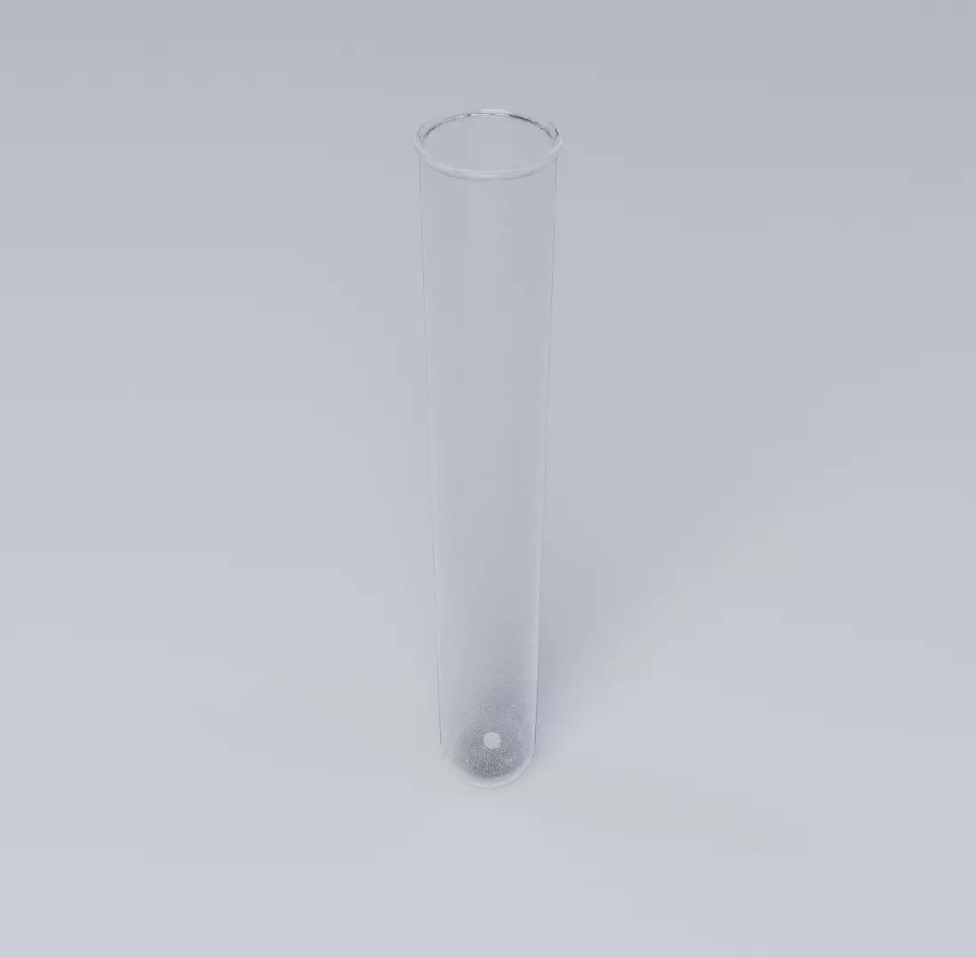 Test tube 3D model_0