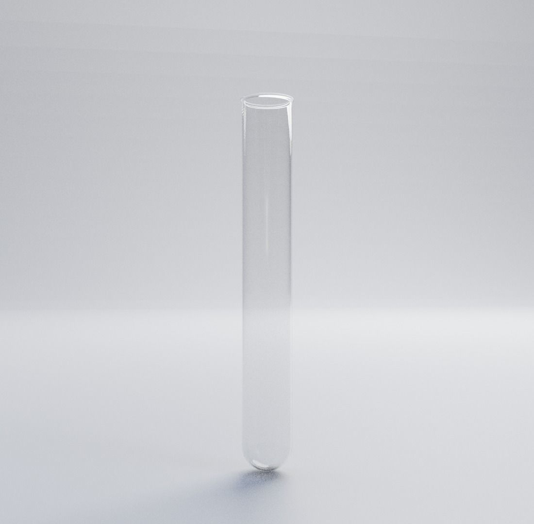 Test tube 3D model_3