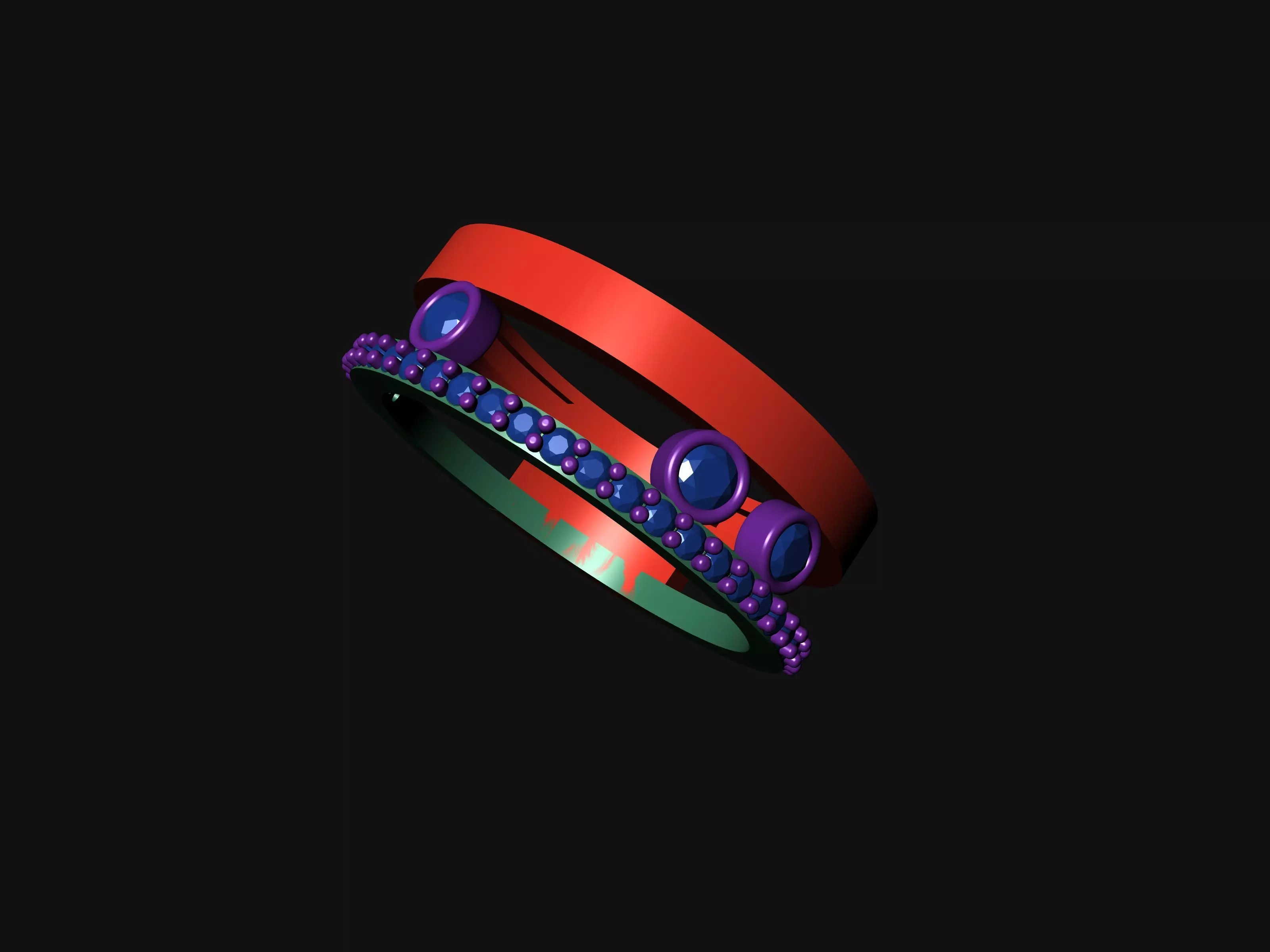MESSIKA DIAMOND RINGS 3D print model_0