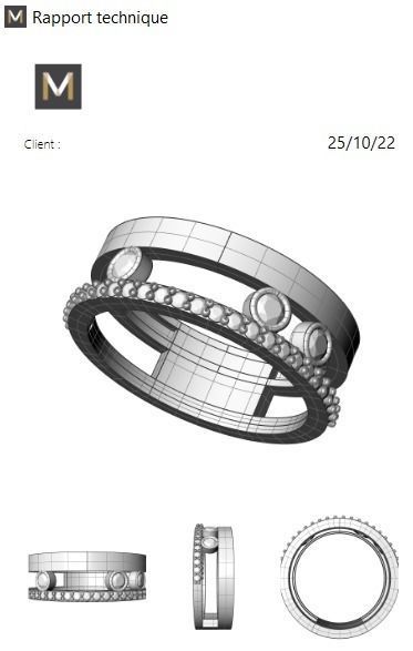 MESSIKA DIAMOND RINGS 3D print model_11