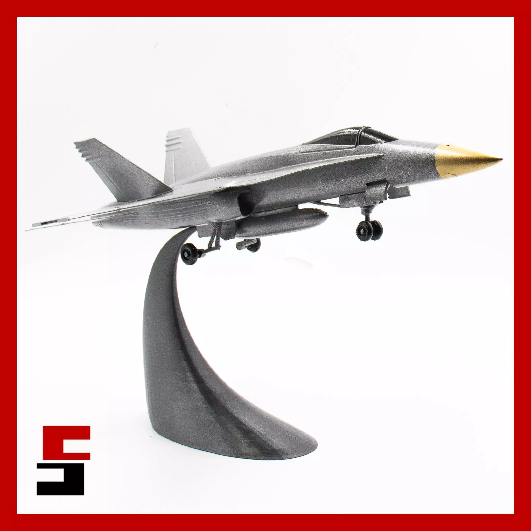 Airplane F-18 Hornet McDonnell Douglas Scale 1 50 3D print model