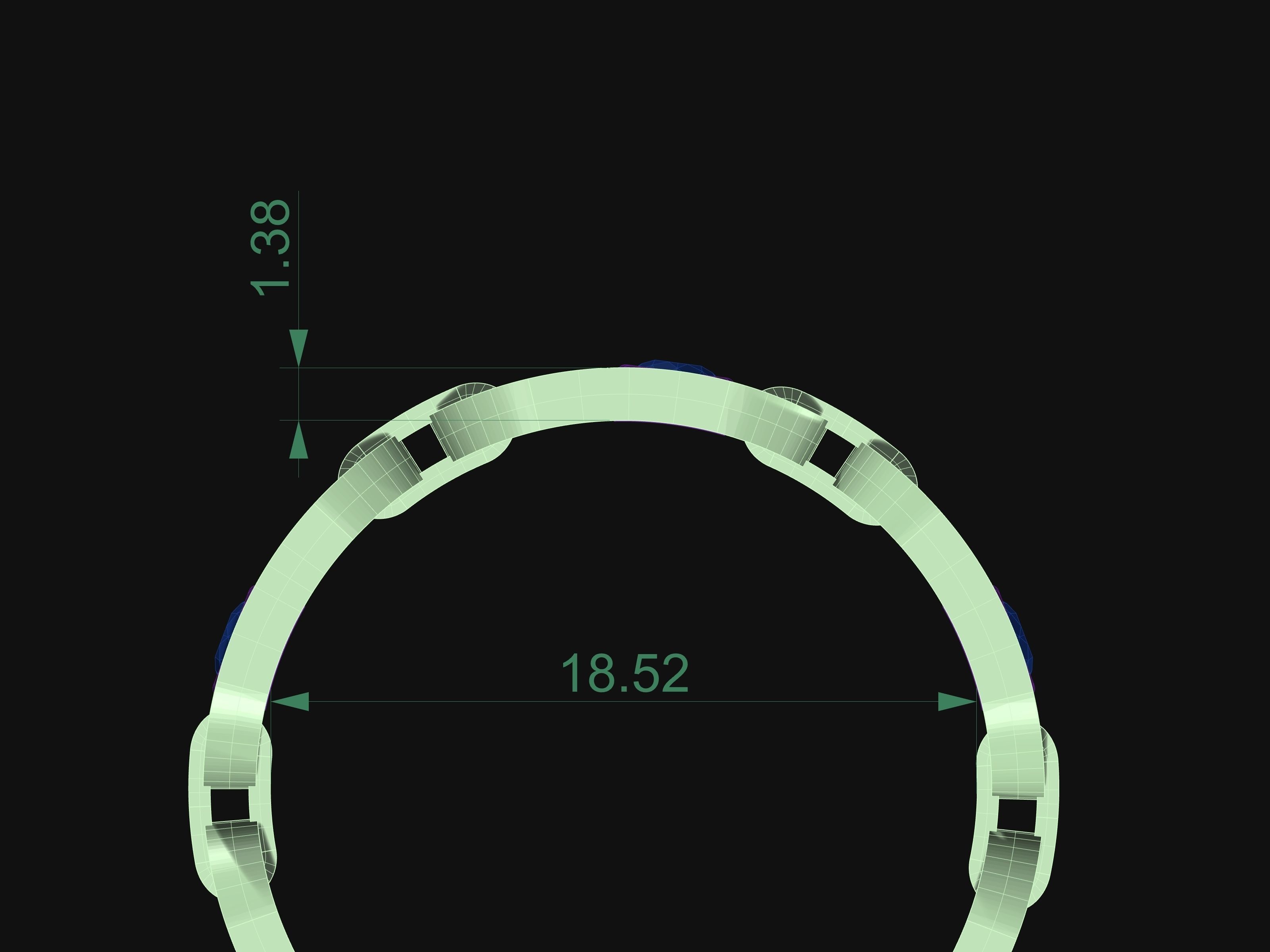 MESSIKA DIAMOND RINGS 3D print model_8