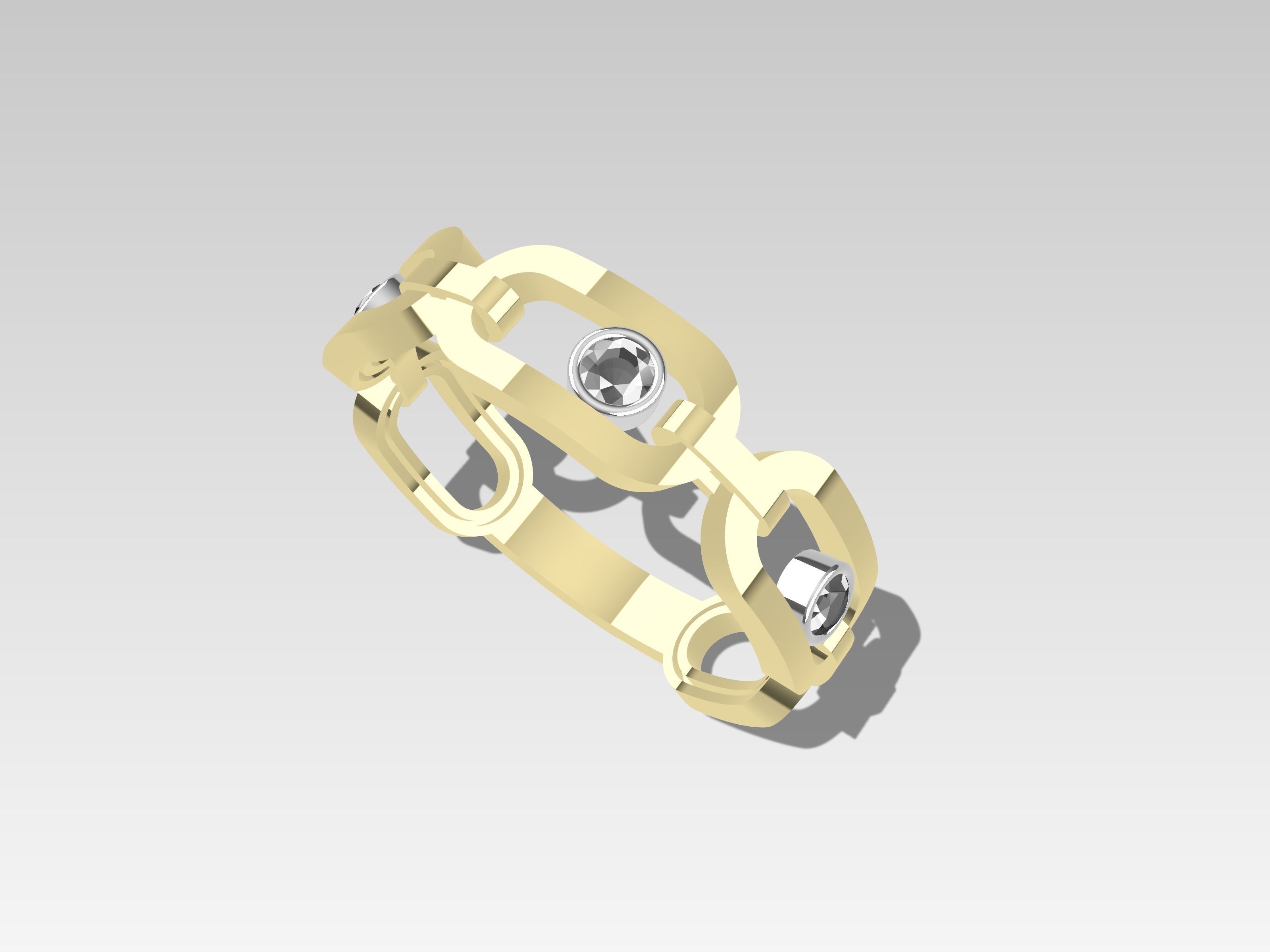 MESSIKA DIAMOND RINGS 3D print model_4