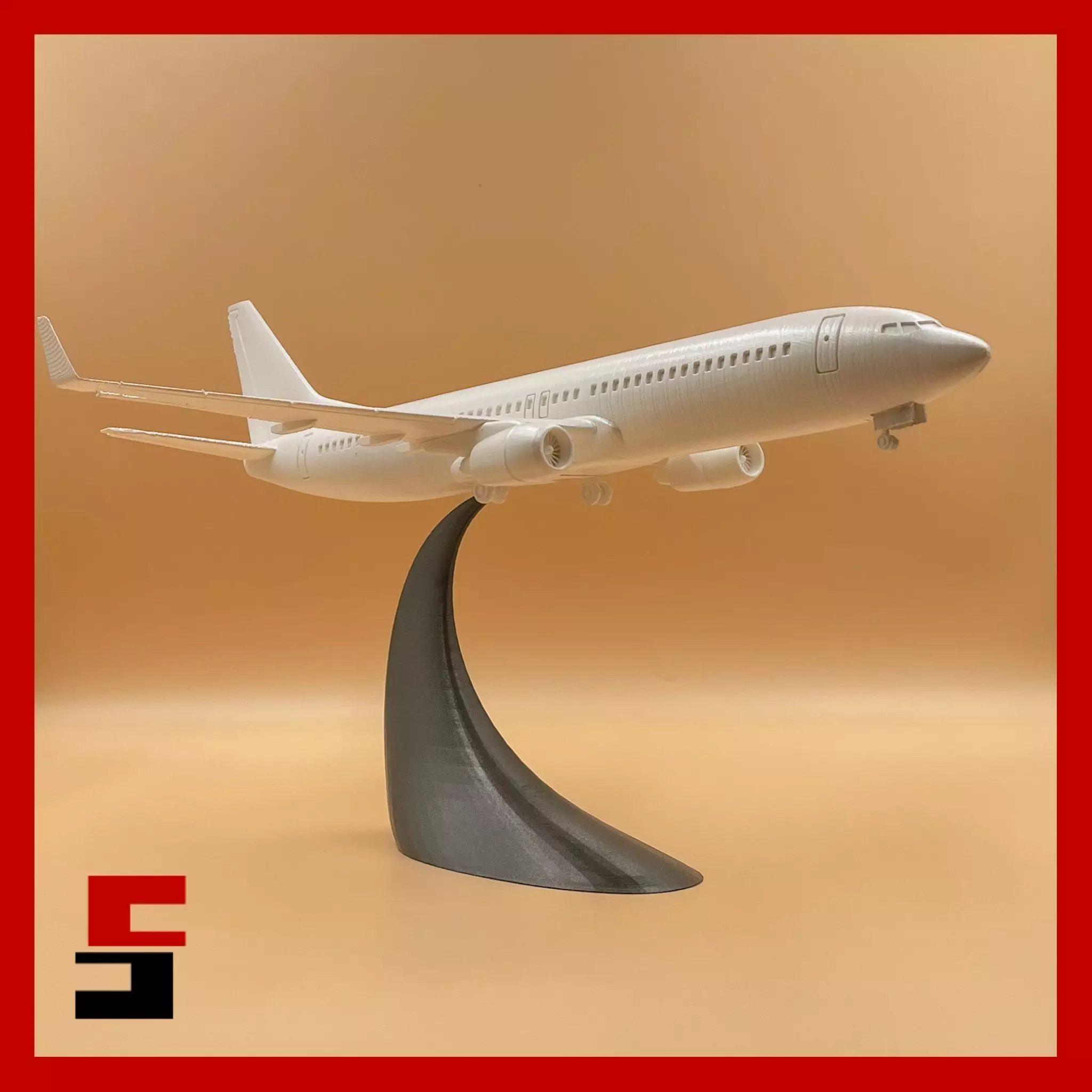 Airplane Boeing 737 - 800   3D print model_0