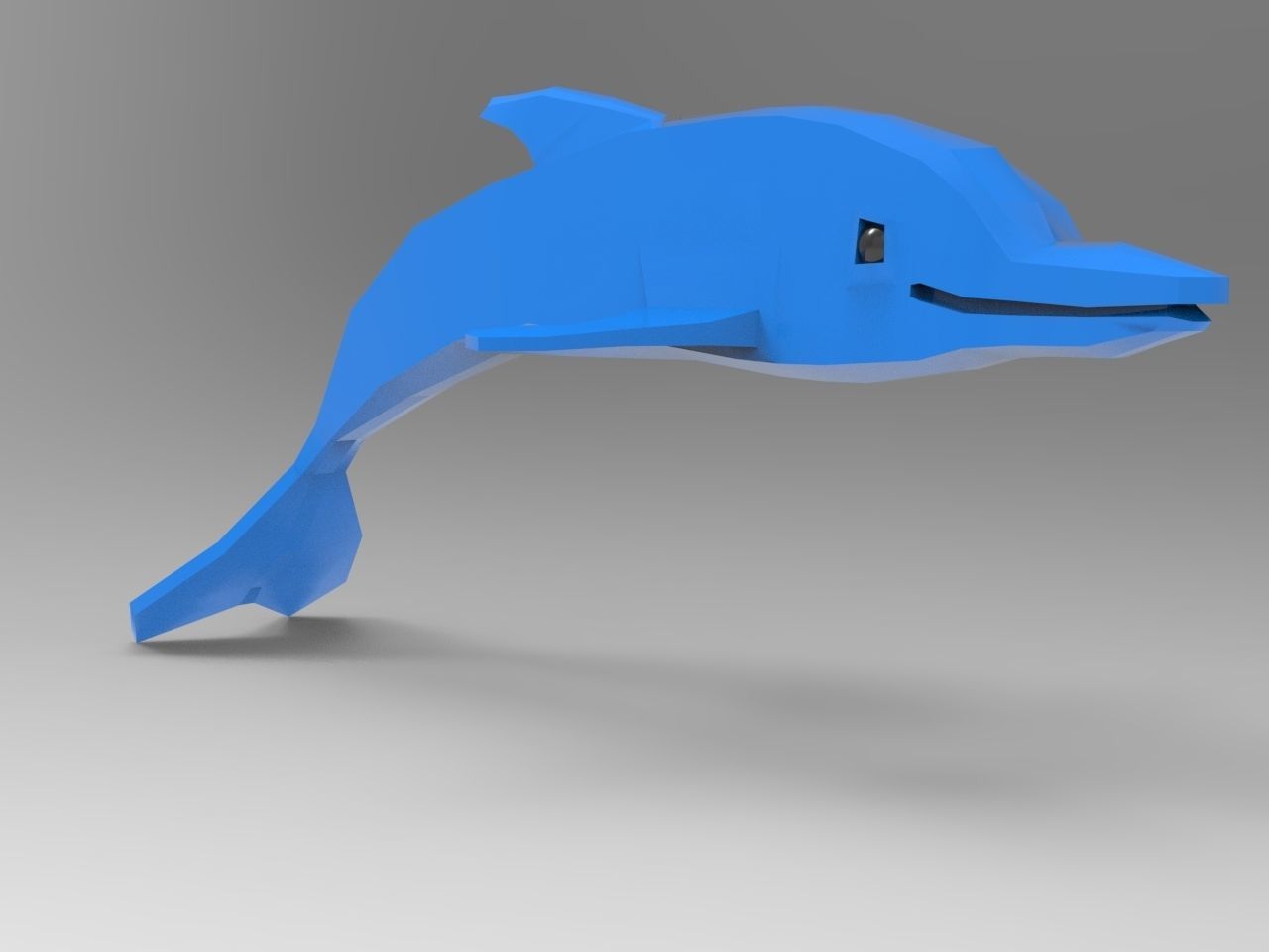 Dolphin 3d model 3D model_6