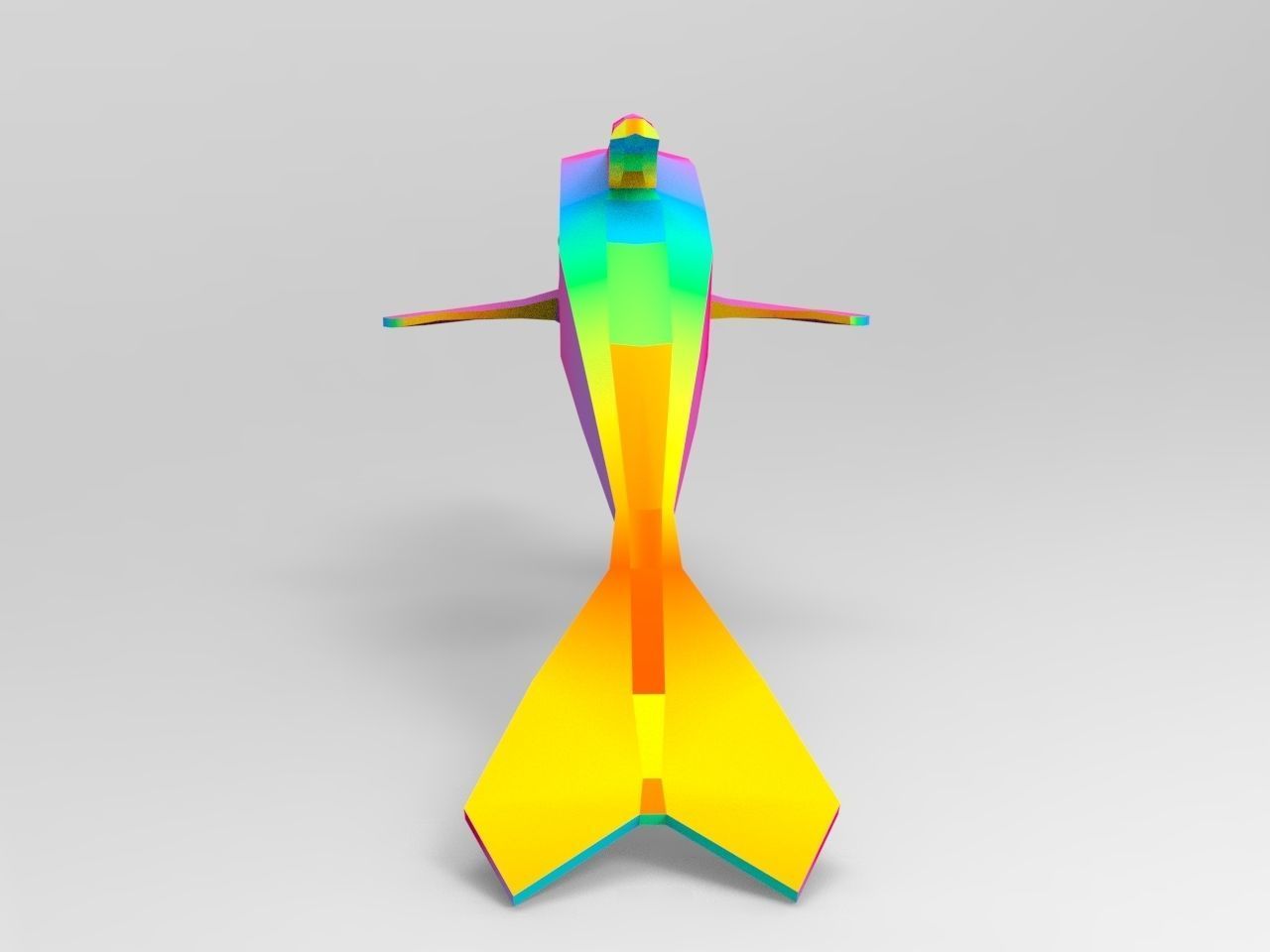 Dolphin 3d model 3D model_11