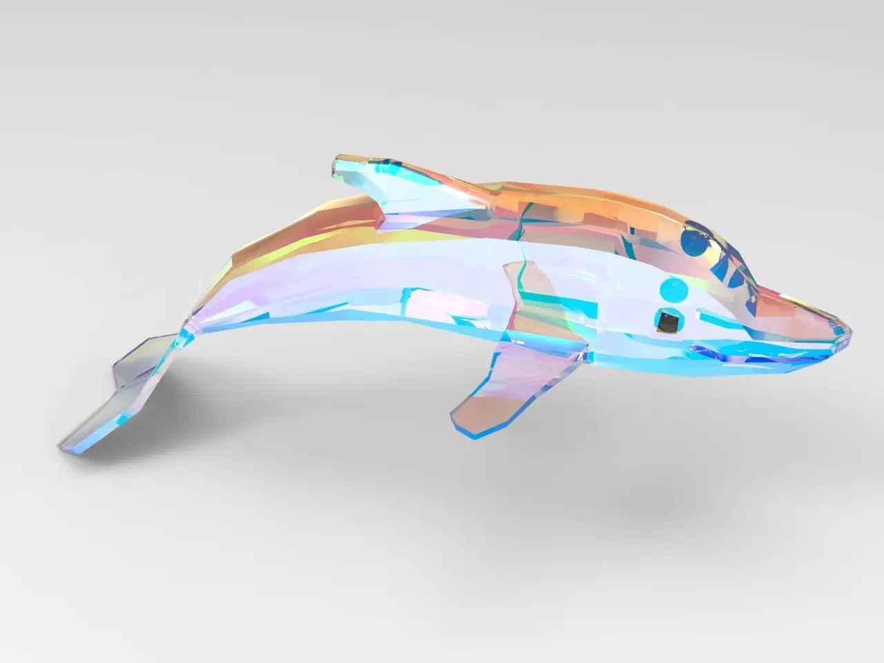 Dolphin 3d model 3D model_0
