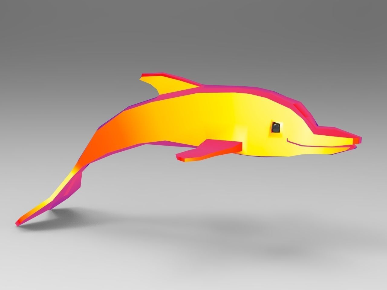 Dolphin 3d model 3D model_10